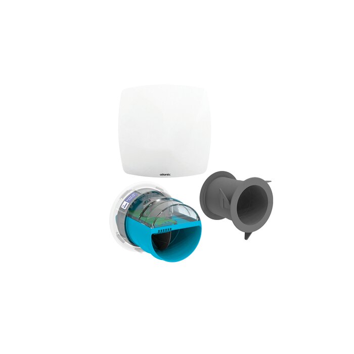 Kit e-Twist&Go Salle de bain pour VMC Hygroréglable - ATLANTIC - Hygrogénius - Ø 80mm - 526290