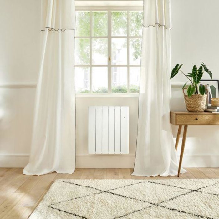 Radiateur bloc fonte INTUIS Beladoo Nativ – 1000W Horizontal Blanc