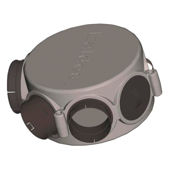 Répartiteur Circulaire d'extraction Isolé 6 piquages Aldes