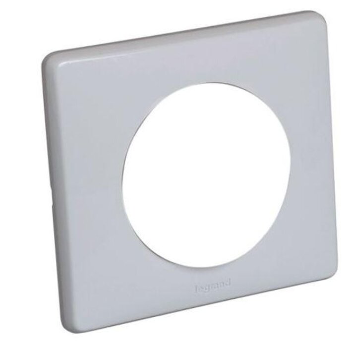 Plaque esthétique Celiane blanc 11070115 pour aspiration centralisée