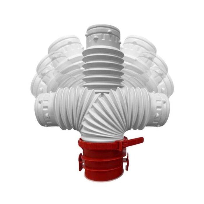 Piquage flexible sanitaire - S&P Unelvent - Octeo - 890 050