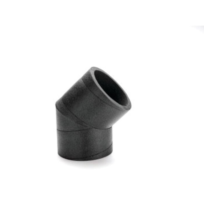 Coude de gaine de ventilation NMC - Climaflex spiral - Angle 45° - Diamètre 125mm - 3001030