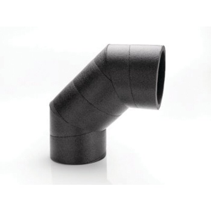 Coude de gaine ventilation NMC - Climaflex Spiral - Angle 90° - Diamètre 125mm - 3001032