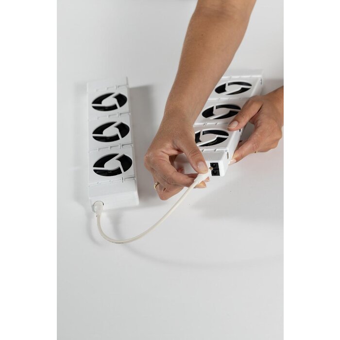 Ventilateur de radiateur SpeedComfort - Ensemble d'extension - Blanc - 8719324414678