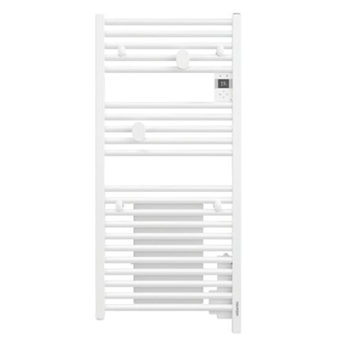 Sèche-serviettes Atlantic Doris digital Sans soufflerie– 750W Blanc brillant