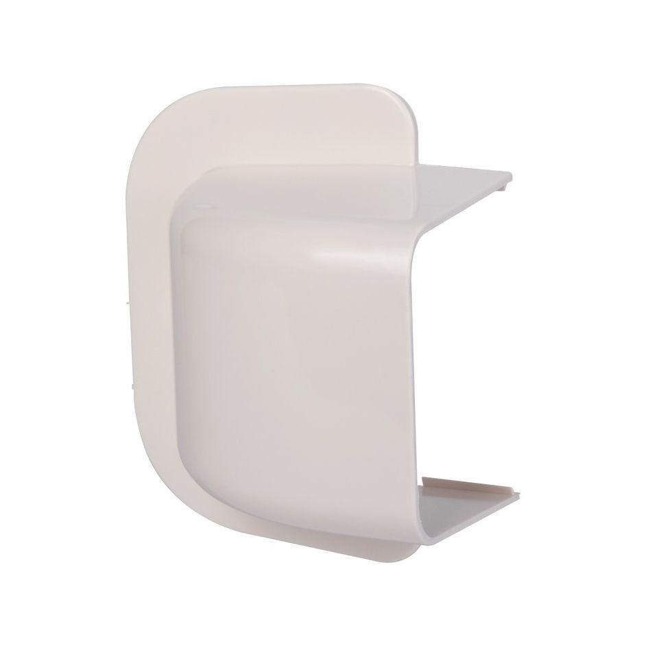 Sorties coudées de mur - CBM - goulottes PVC - beige