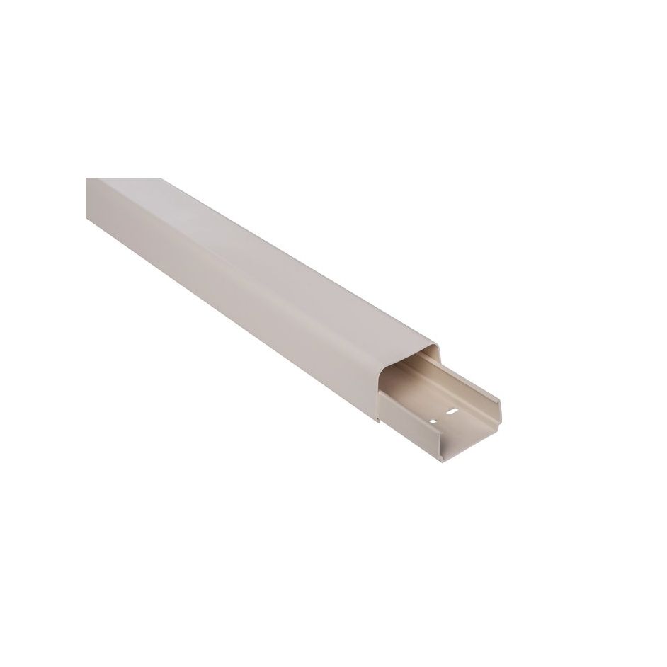 Goulottes 25x30mm longueur 2m pour tube condensat 16mm