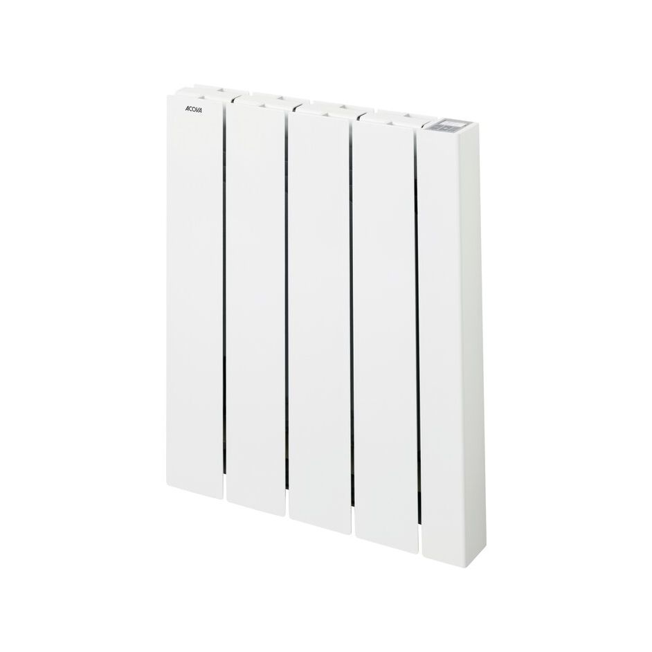 Radiateur à inertie fluide - ACOVA - Atoll TAN - Horizontal - Blanc 