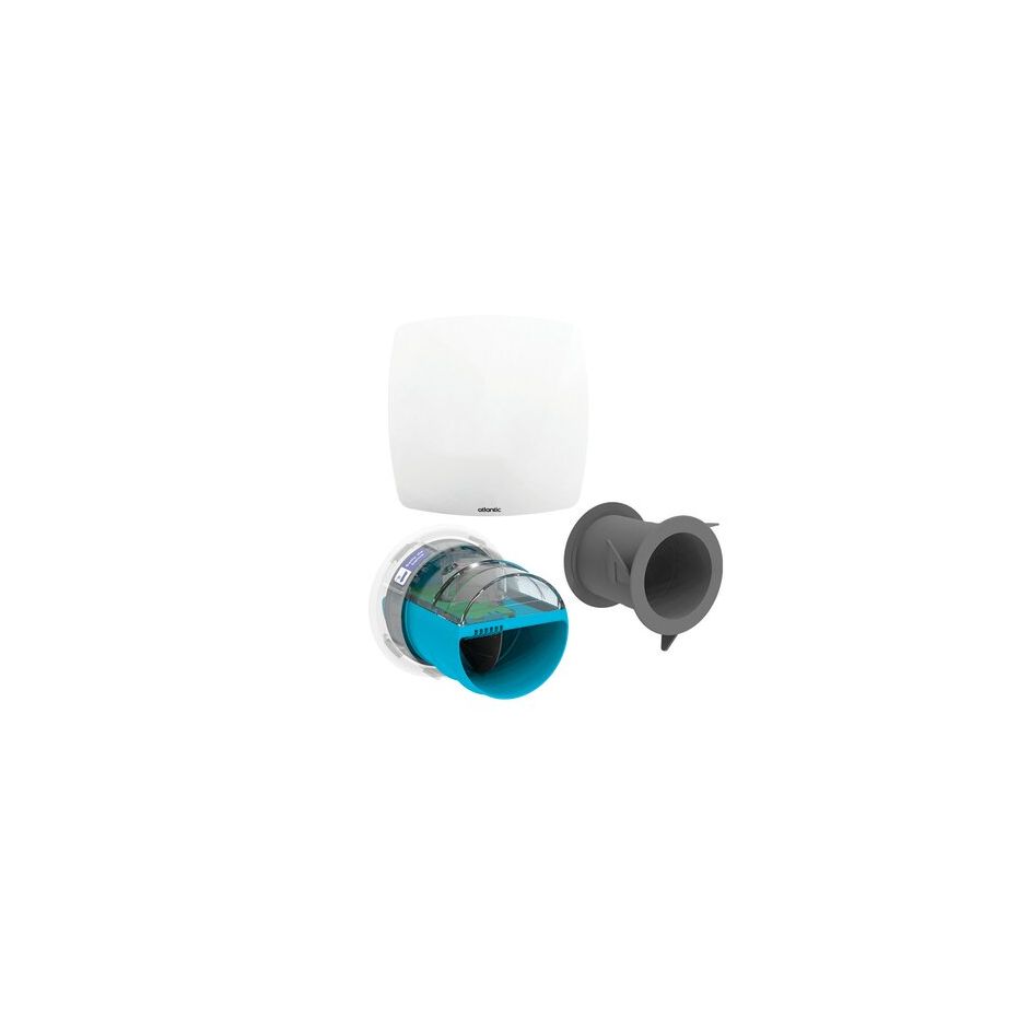 Kit e-Twist&Go Salle de bain pour VMC Hygroréglable - ATLANTIC - Hygrogénius - Ø 80mm - 526290
