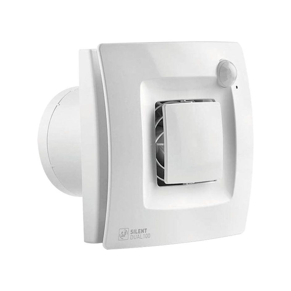 Aérateur Silent Dual 100 - Unelvent - 25 m³/h de débit permanent - 402700