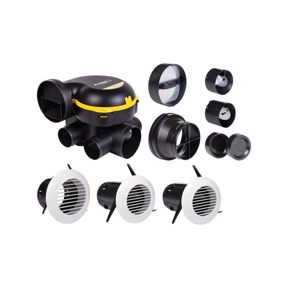 Kit VMC EasyHOME Auto - bouches standard - gamme combles