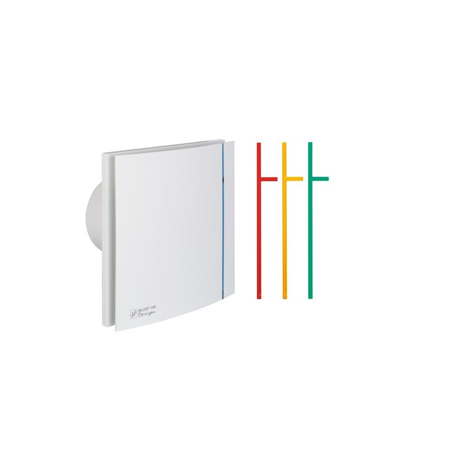 Aérateurs Silent 100 CZ Design Blanc