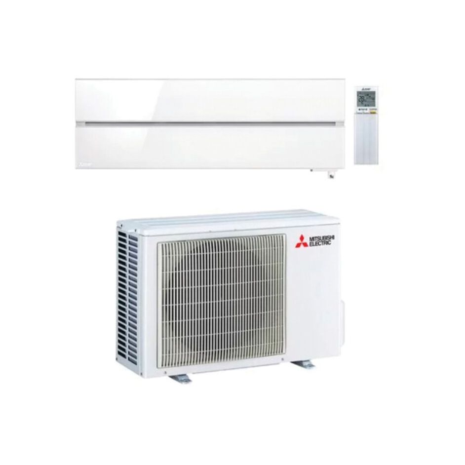 Climatiseur Mural - Hyper Heating Design Premium+ - Blanc perle - MITSUBISHI ELECTRIC - MSZ-LN VG2V + MUZ-LN VGHZ2 - R32