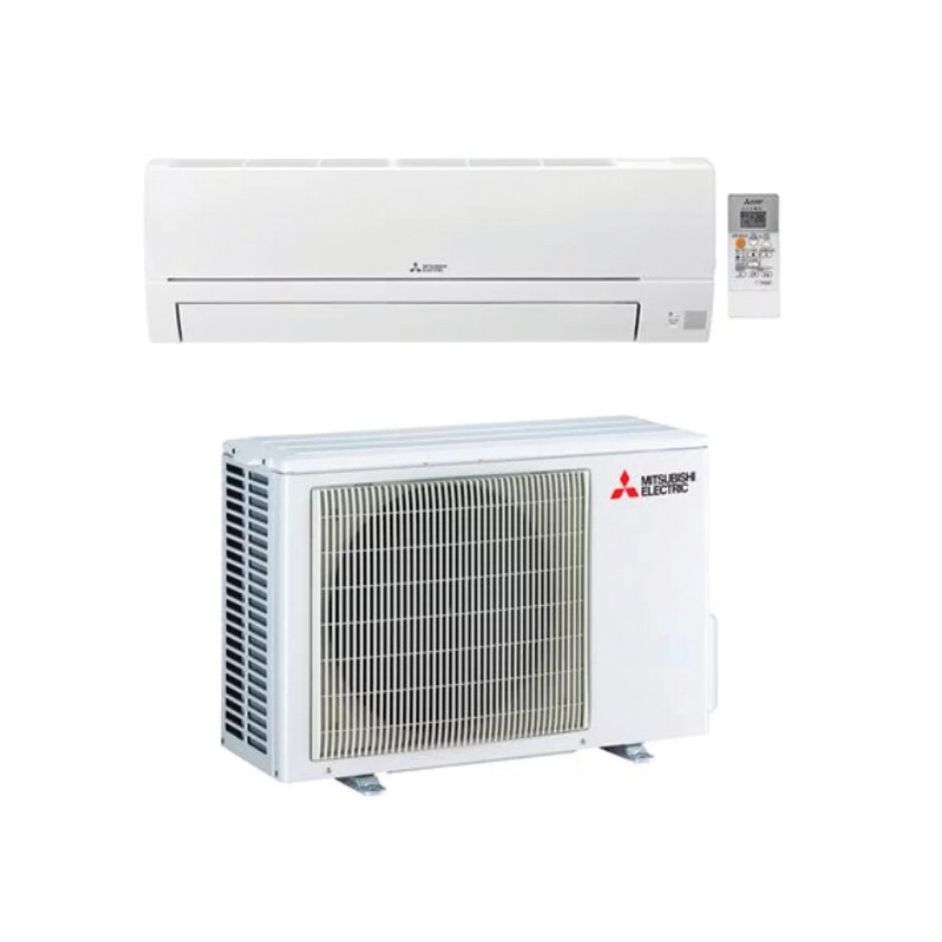 Climatisation réversible MITSUBISHI ELECTRIC – Inverter Essentiel MSZ-HR25VF-E3 + MUZ-HR25VF-E4 – 3,2kW – R32