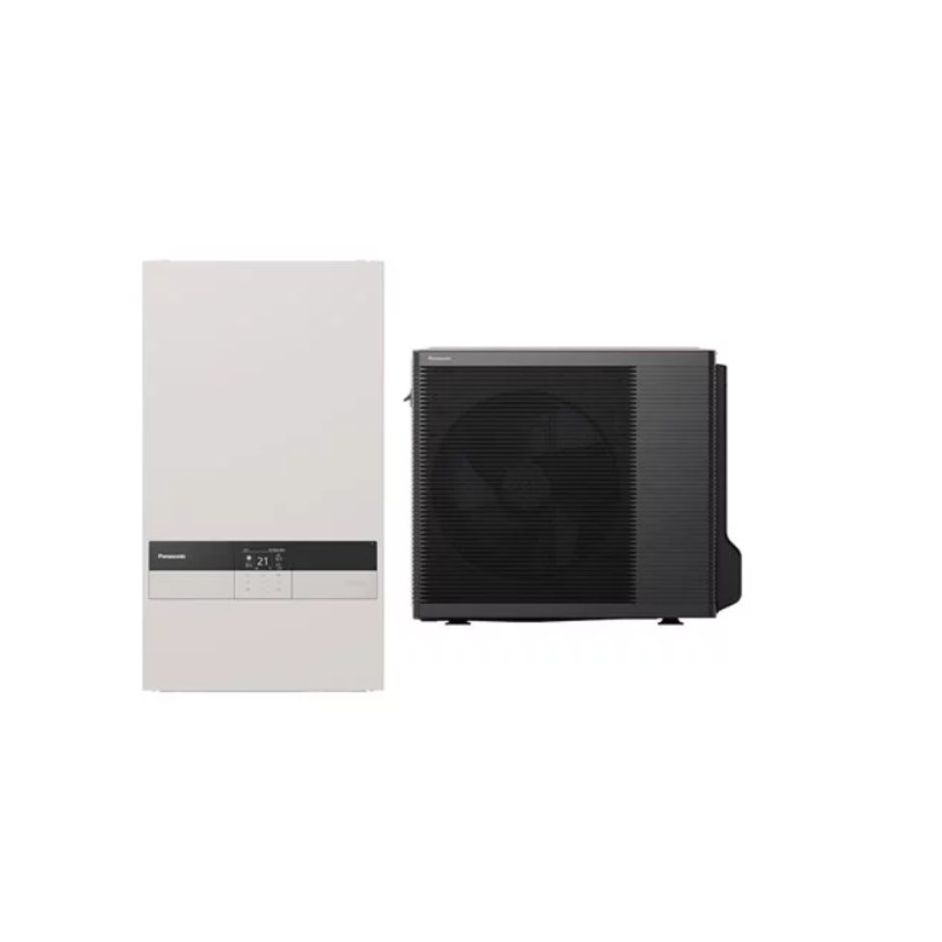 Pompe à chaleur Bi-Bloc PANASONIC – Aquarea Haute Performance Generation K – 5kW – Chauffage seul – R32