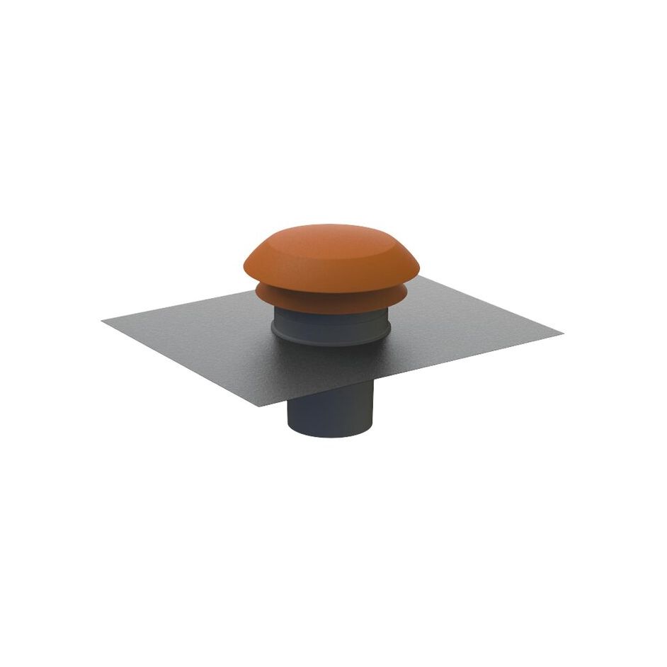 Chapeau de toiture gris - Atlantic - CPR160A