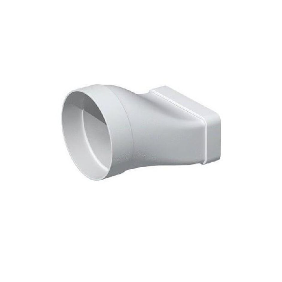 Manchon mixte rectangulaire MCM pour conduit PVC rigide - Extra-plat 55 x 220 mm Unelvent 833639