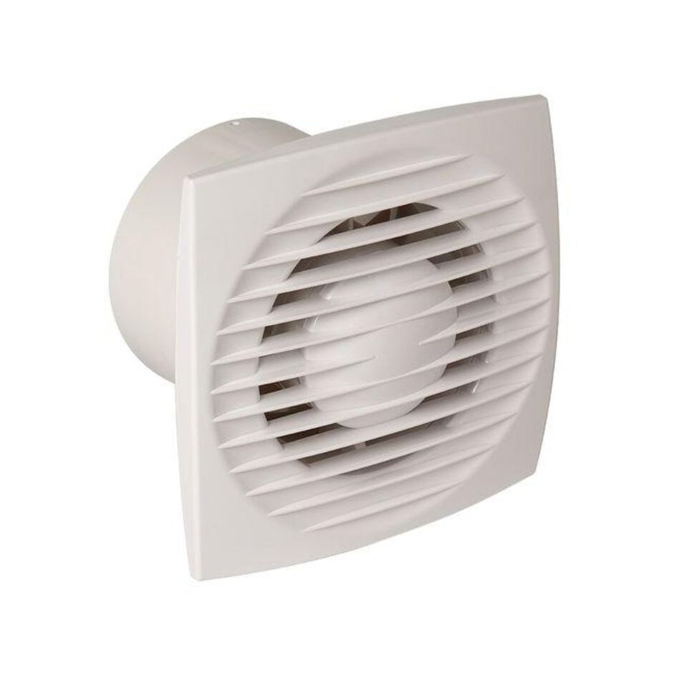 Extracteur design 100 P Présence - Aldes - 70m3/h - 26dB - Blanc - 11022303