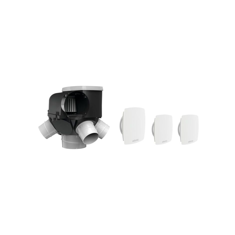 Kit VMC simple flux Autoréglable - ATLANTIC - Autocosy - 412288
