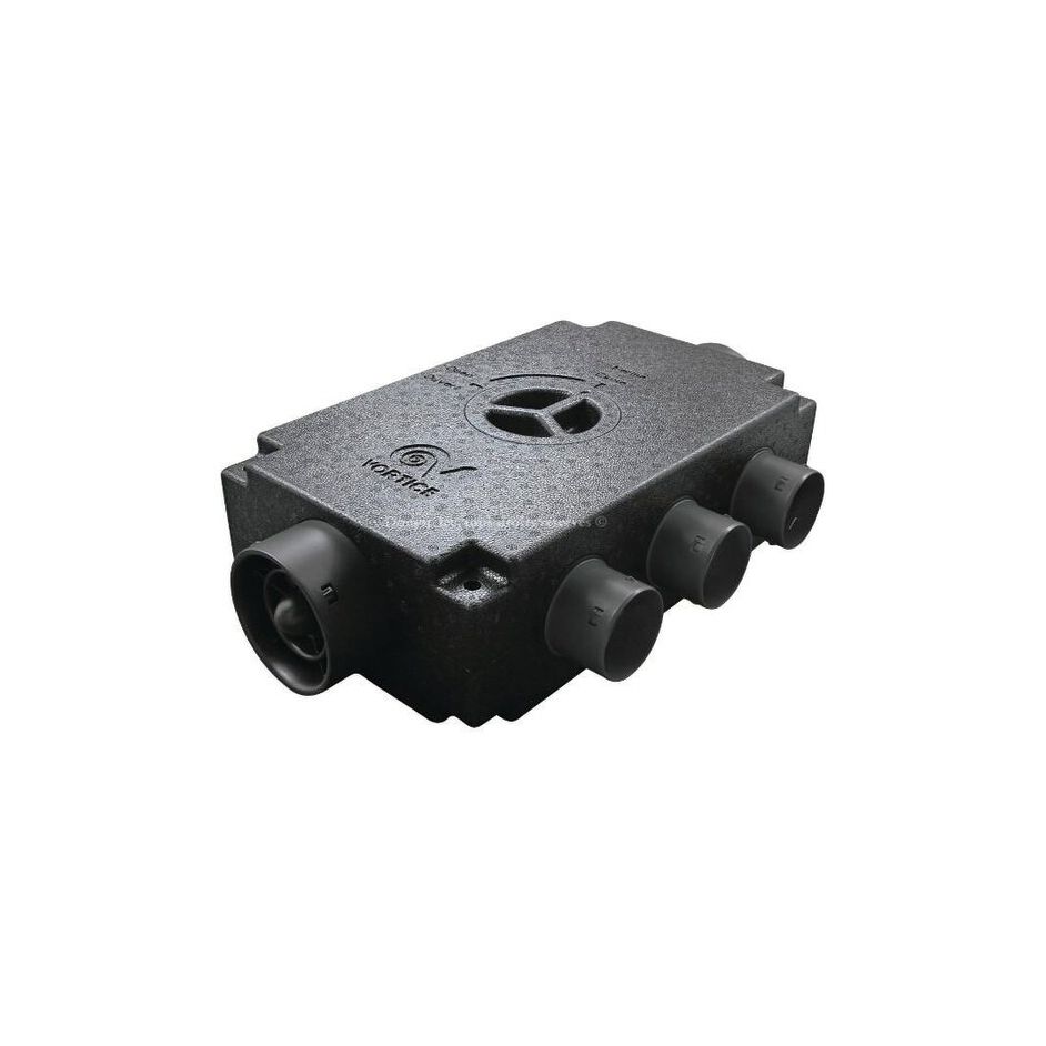 Plénum d'insufflation isolé Vort plenum 6+1 Vortice
