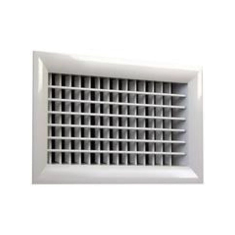 Grille double déflexion-400 (mm)-150 (mm)