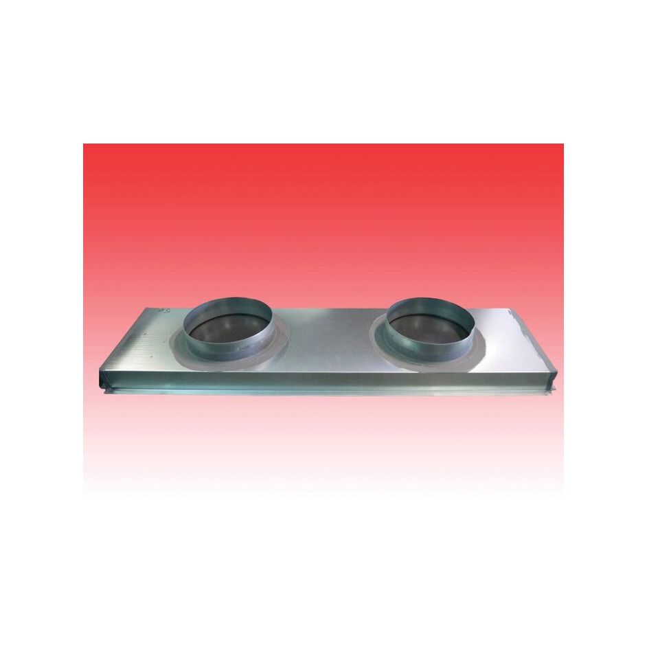 Plenum reprise isolé M1 pour gainable de 10 à 13 Kw - 2x250 ou 4x200 – PR10A13KW