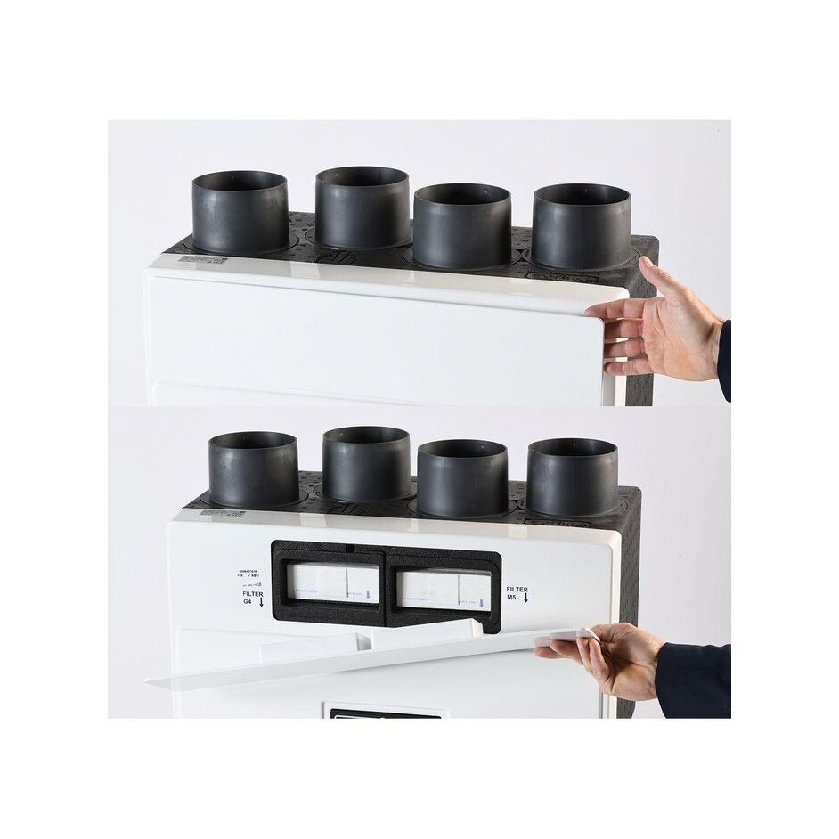 VMC Double Flux NETI - très haut rendement - 8 piquages - VORTICE - VDFTNK8P