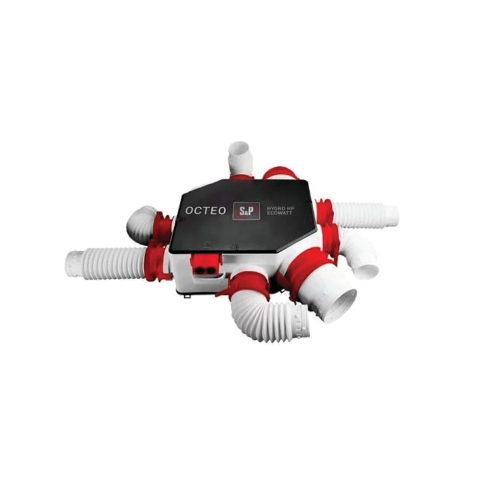 VMC double sondes thermo-hygrometrique S&P UNELVENT - Octeo Auto DHU - 607300