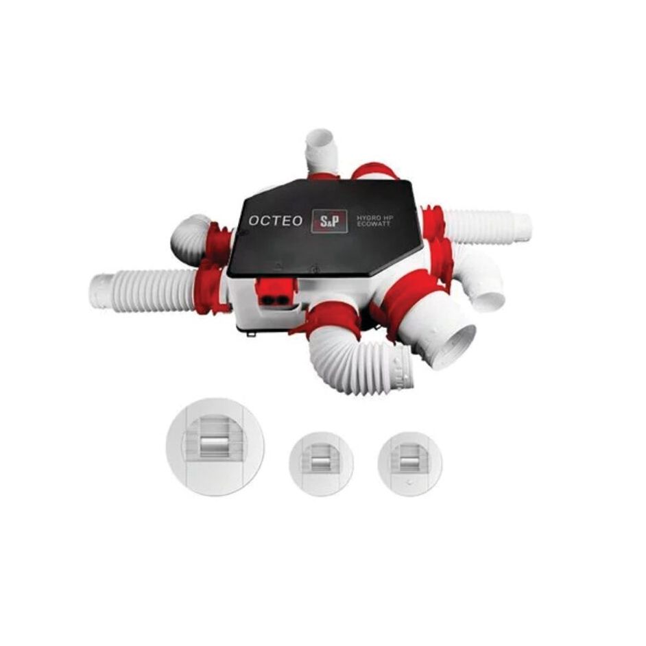 Kit VMC hygroreglable S&P UNELVENT - Octeo Hygro Standard - 607711
