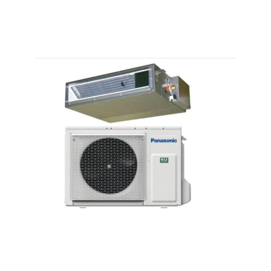 Climatiseur Gainable - Basse pression statique - 3,2kW - PANASONIC -  CS-Z25UD3EAW + CU-Z25UBEA - R32
