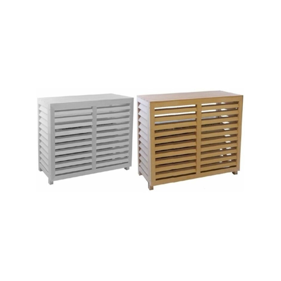 Cache climatisation composite blanc Taille L - CBM - CLI03204