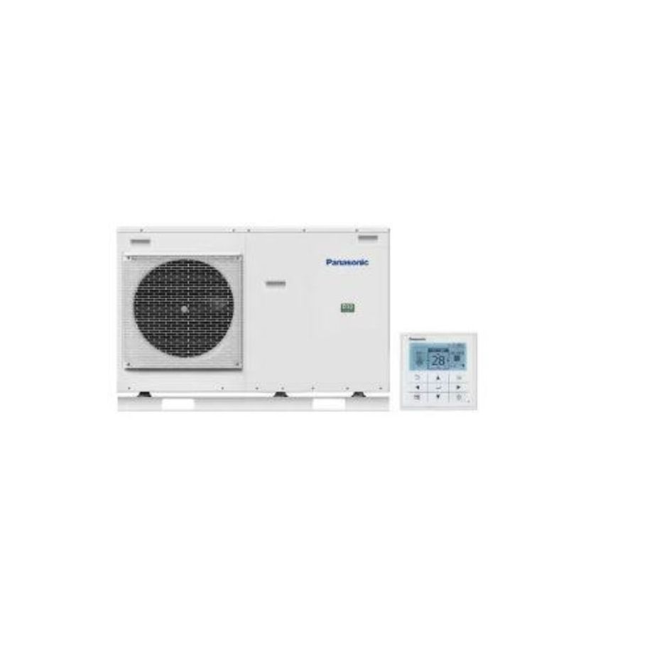 Pompe à chaleur Monobloc PANASONIC - Aquarea Haute Performance  Génération J - Monophasé – WH-MDC07J3E5 – 7kW – R32