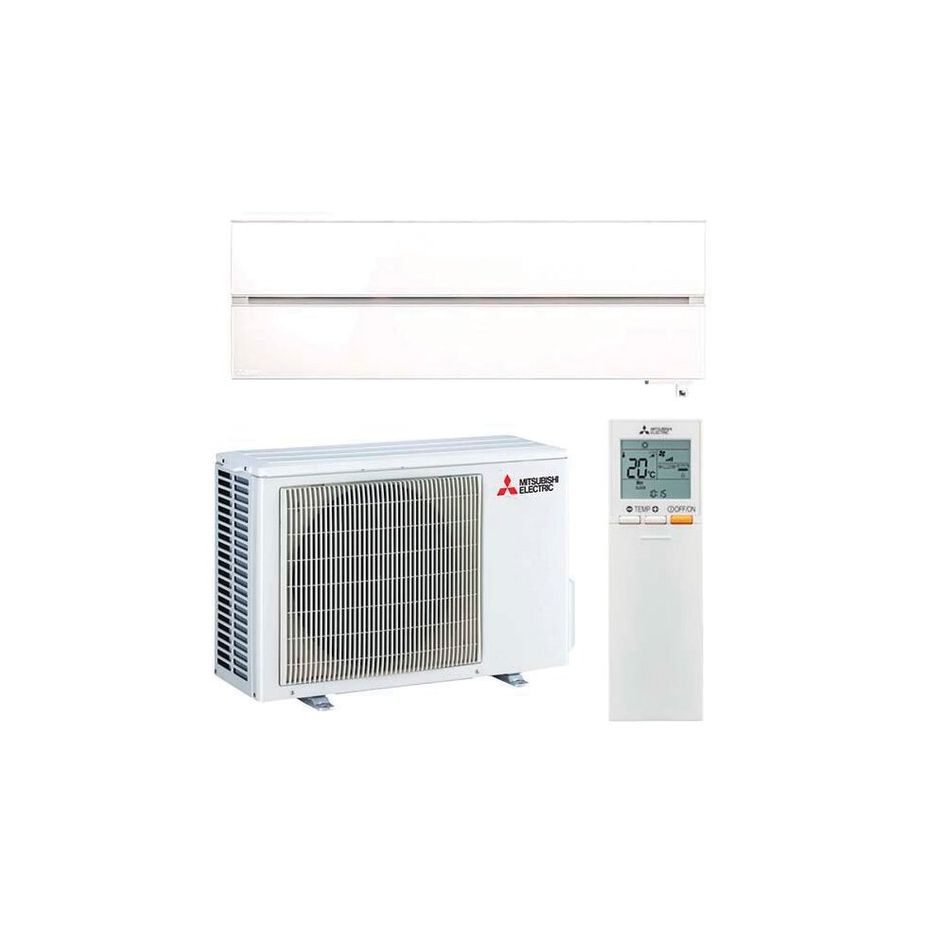 Climatiseur Mural - Design Premium - 5kW - Blanc - MITSUBISHI ELECTRIC - MSZ-LN50VG2W-E3 + MUZ-LN50VG2-E2 - R32