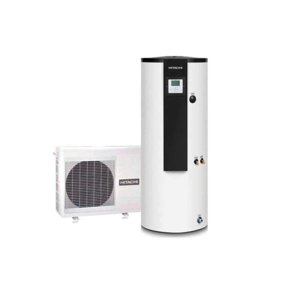Chauffe eau thermodynamique Hitachi - Yutampo - TAW-270RHC + RAW-35RHC - 270L – R32