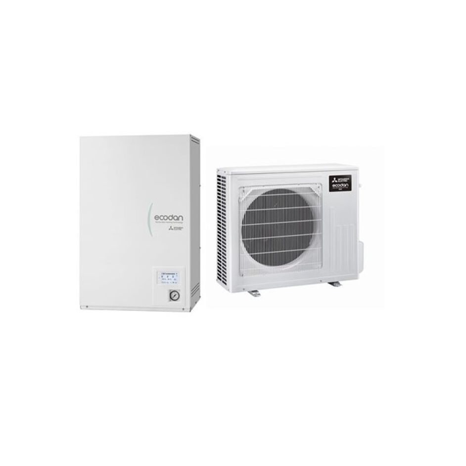 Pompe à chaleur Bi-Bloc MITSUBISHI ELECTRIC – Eco inverter – 7kW – Chaud seul – ERSD-VM6E+SUZ-SWM80VA2 – R32