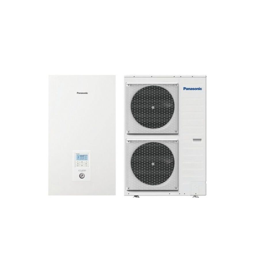 Pompe à chaleur Bi-Bloc PANASONIC – Aquarea T-CAP Bi-Bloc Génération H – Monophasé – 12kW - WH-SXC12H6E5 + WH-UX12HE5 – R410A