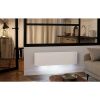 Radiateur bloc fonte ATLANTIC - Divali Connecté Lumineux - Horizontal - 1000W - Blanc - 507609
