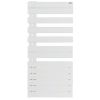 Radiateur sèche-serviettes ACOVA - Fassane Spa Asymétrique - Blanc - Collecteur à gauche - 429W - FL081-055