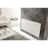 Radiateur pierre et minéraux ATLANTIC - Radiateur Irisium Connecté - Horizontal - 1500W - Blanc - 603115