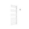 Sèche serviettes ACOVA - Cala Asymétrique à droite tlnr/gf - 500W - Blanc - TLNR-050-40/GF