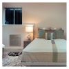 Radiateur pierre et minéraux VALDEROMA - Tactilo - Vertical - 1000W - Terre Lunaire - TL10VEA