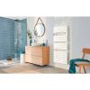 Radiateur sèche-serviettes ATLANTIS – Connecté avec soufflerie – Adelis – 1750W – Blanc Brillant – 861916