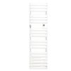 Radiateur sèche-serviettes ATLANTIC – Adélis étroit – Avec soufflerie – 1500W – Blanc Brillant – 862770