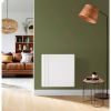 Radiateur à inertie bloc fonte INTUIS – Chamane – Plinthe – 1000W – Blanc – M119413