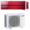 Climatiseur Mural - Inverter Design Premium - 6,1kW - Rouge - MITSUBISHI ELECTRIC - MSZ-LN60VG2R + MUZ-LN60VG2 - R32