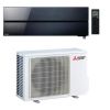 Climatiseur Mural - Hyper Heating Design Premium+ - 2,5kW - Noir - MITSUBISHI ELECTRIC - MSZ-LN25VG2B + MUZ-LN25VGHZ2 - R32