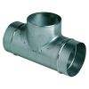 Té équerre galva 90°  Ø 160 mm / Ø 125 mm