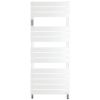 Radiateur sèche-serviettes Adélis eau chaude - ATLANTIC - Blanc Brillant - 973W - 861951