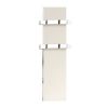  Sèche-serviettes VALDEROMA – Slim 2.0 – Vertical – 800W – Blanc quartz – 17800TL