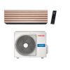 Climatisation réversible TOSHIBA – Daiseikai 10 – RAS-10S4AVPG-E+RAS-B10S4KVDG-E – Bois - 2,5kW – R32